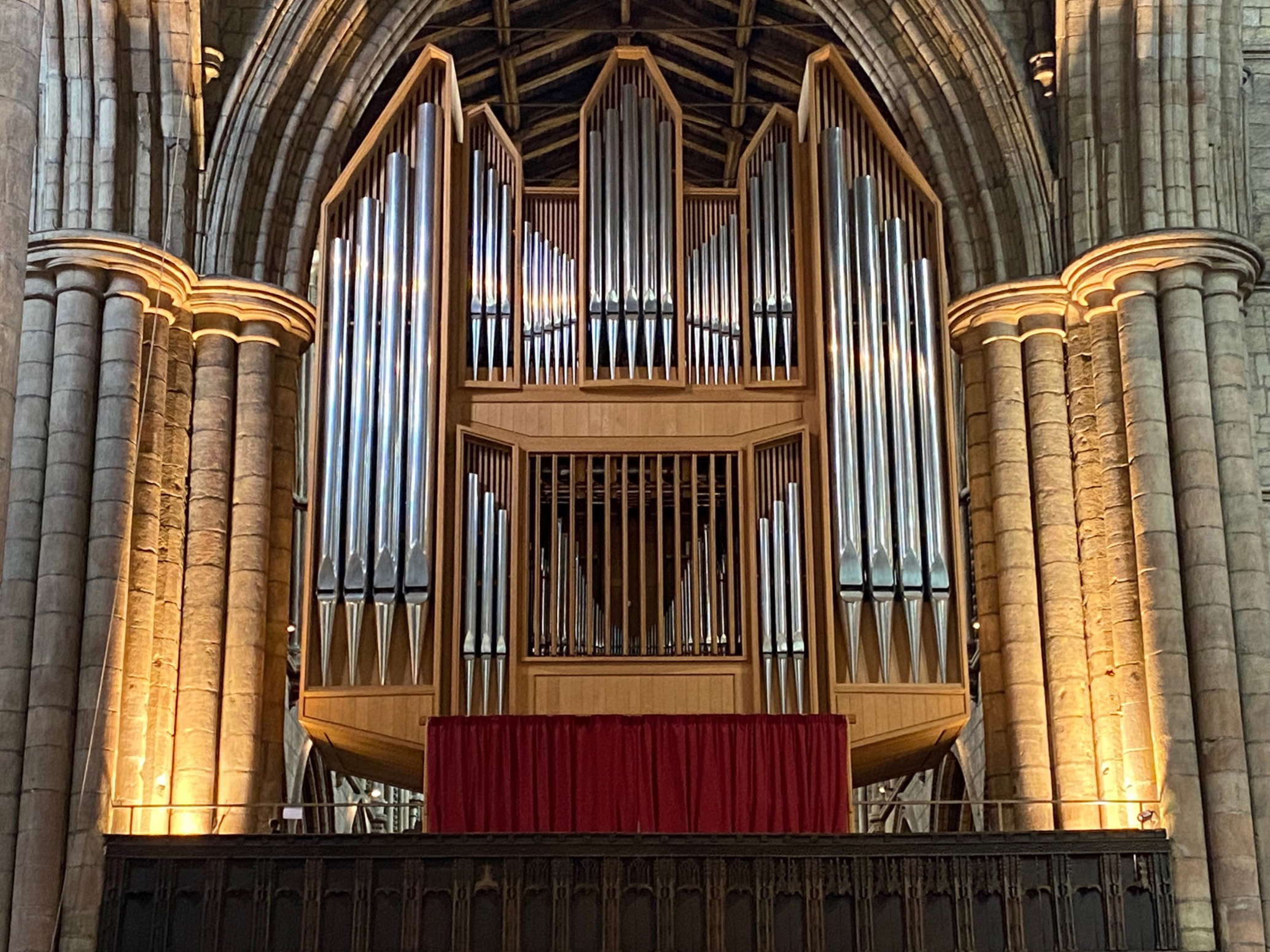 Rood Screen And Organ Hexham Abbey